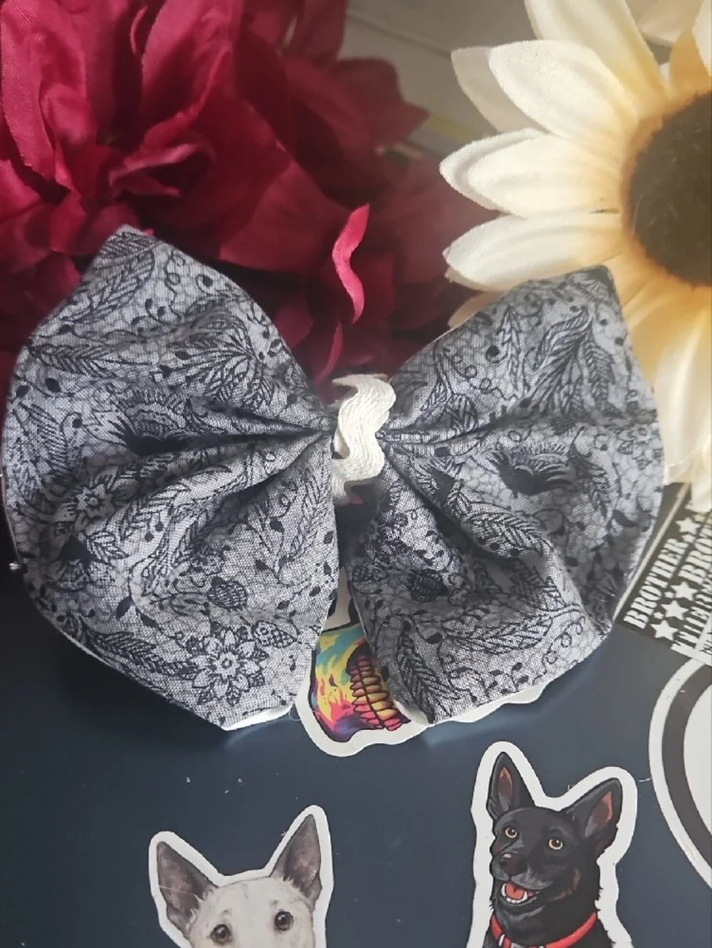 Handmade Pet/Dog Collar Bow NEW